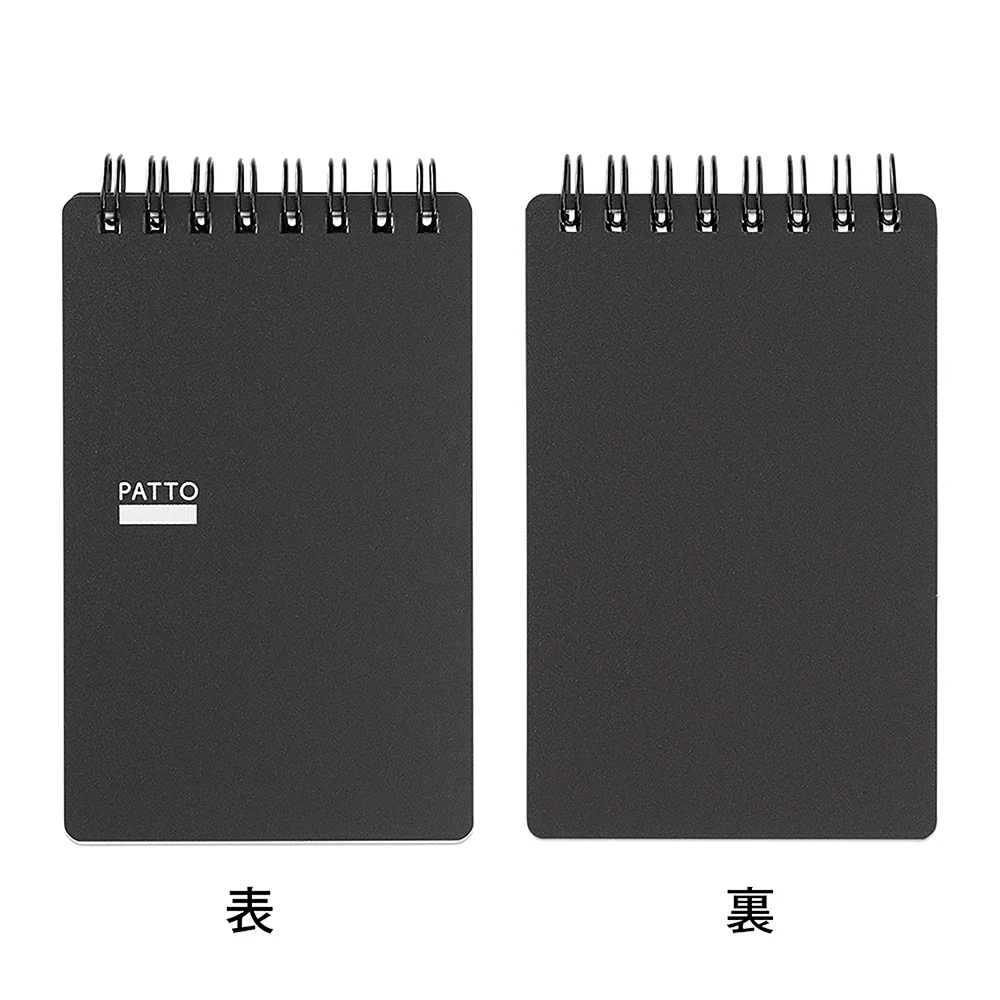 ミドリ リングメモ パッと 黒 1冊 - Image 2