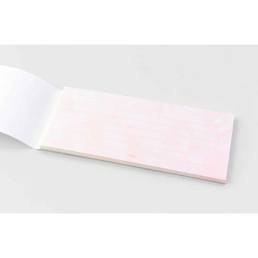 ミドリ 一筆箋 花色ノキモチ 1冊50枚 - Image 3