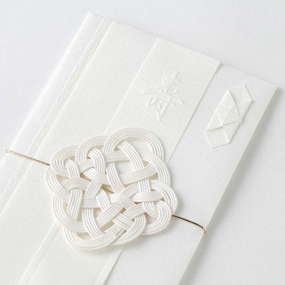 ミドリ 金封 結婚祝 白 1枚入(中袋付) - Image 3