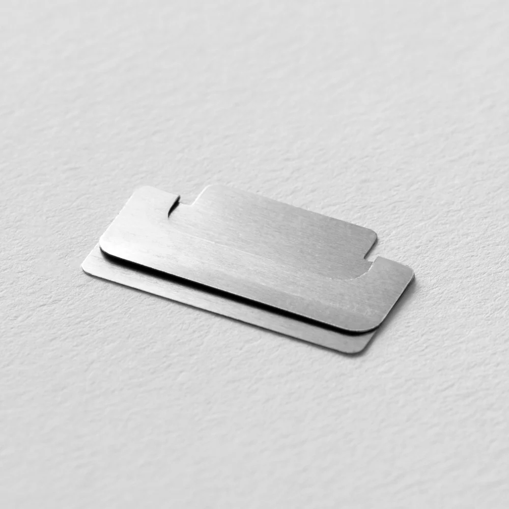 ミドリ インデックスクリップ チラット シルバー 8個入 - Image 5
