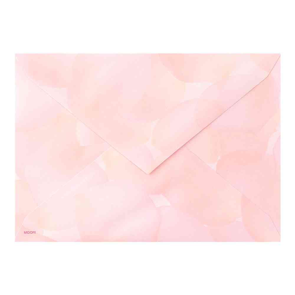 ミドリ レターセット134 花色ノキモチ 便箋／16枚入、封筒／8枚入、シール／1枚入 - Image 8