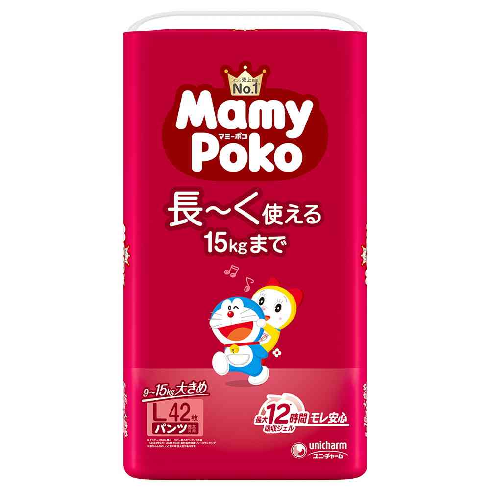 ユニ・チャーム マミーポコパンツ ドラえもん L 42枚