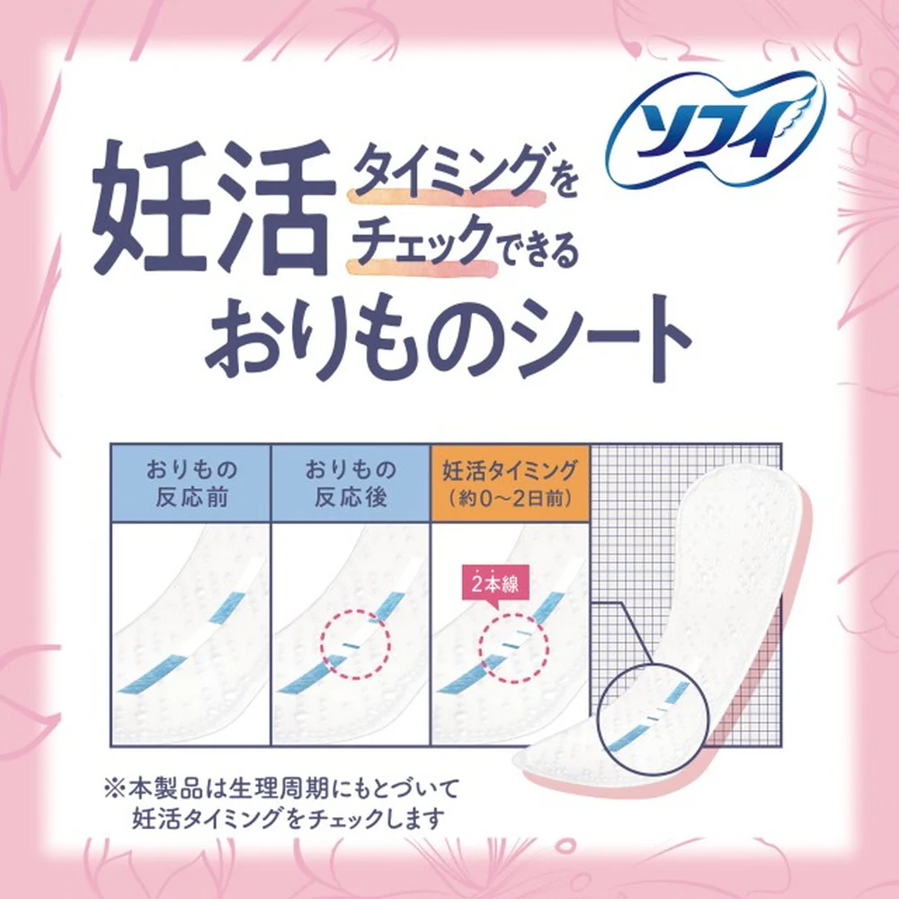 ユニ・チャーム ソフィ 妊活タイミングをチェックできるおりものシート 5枚 - Image 3