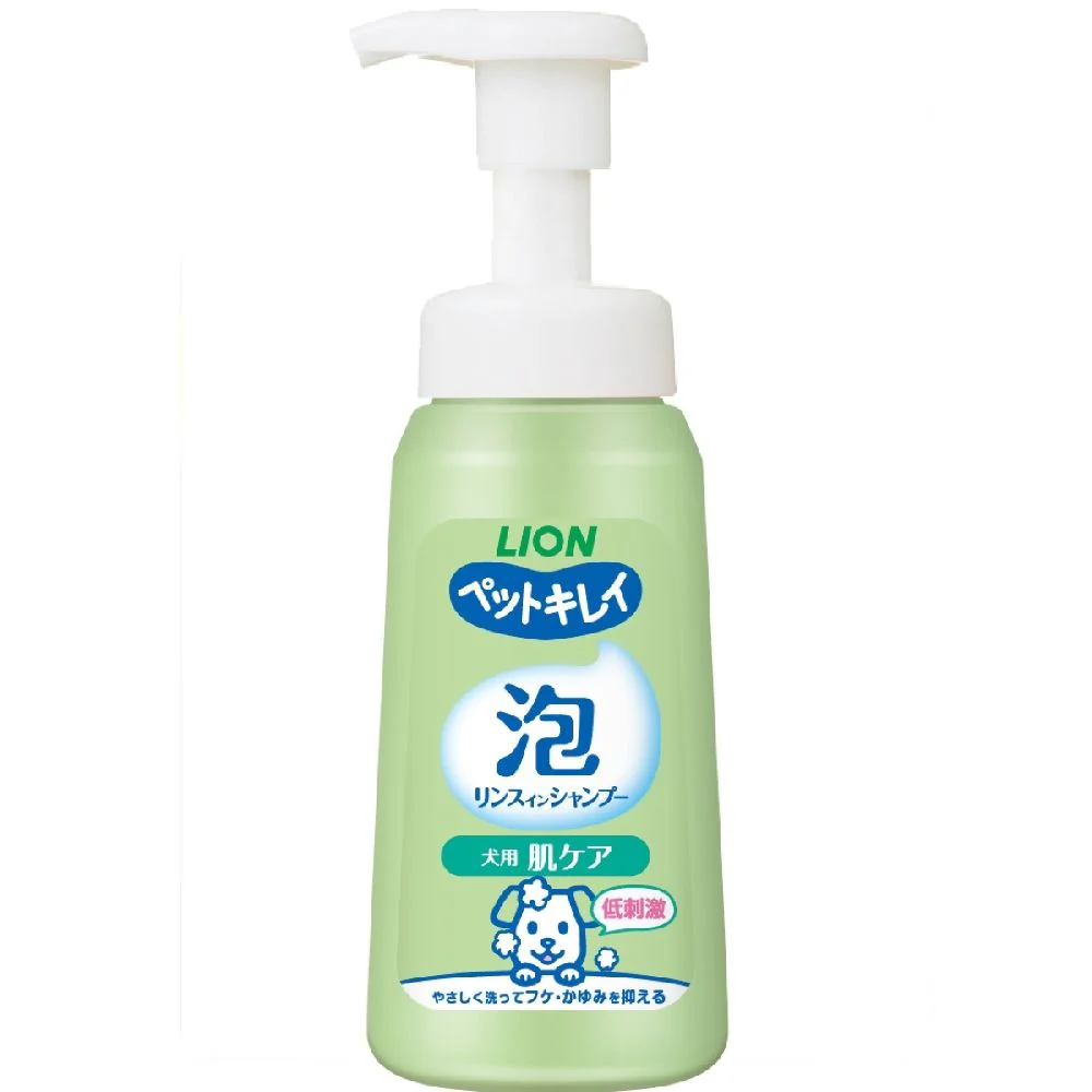 ライオン ペットキレイ 泡リンスインシャンプー 犬用 肌ケア 230ml - Image 8