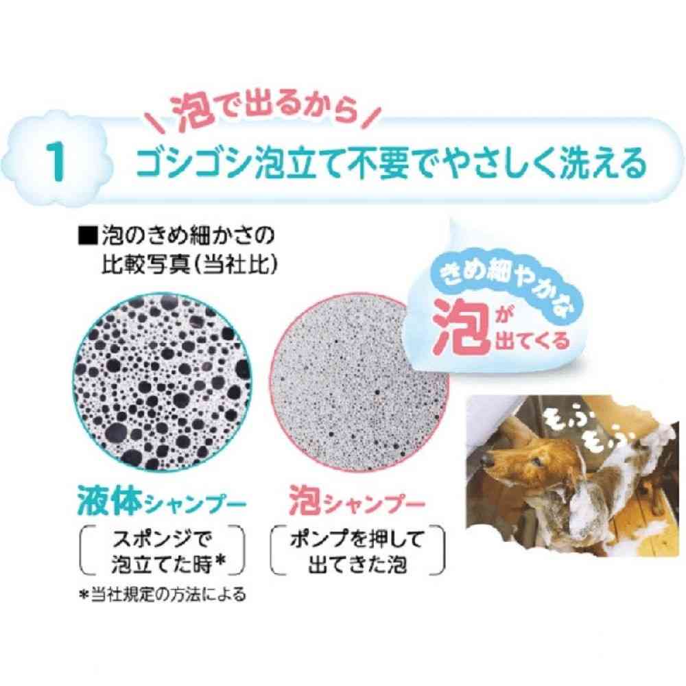 ライオン ペットキレイ 泡リンスインシャンプー 犬用 肌ケア つめかえ 450ml - Image 15