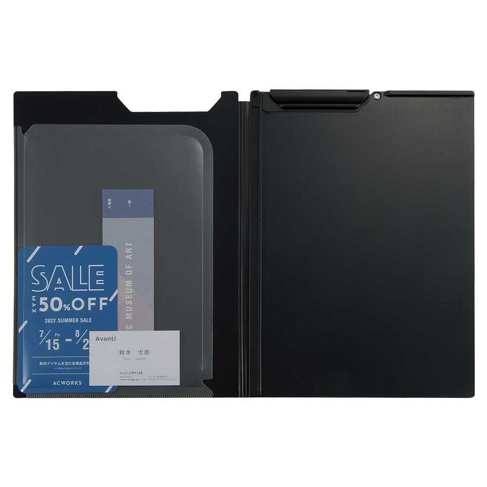 リヒトラブ Noir×noir クリップファイル A4 1冊 - Image 2