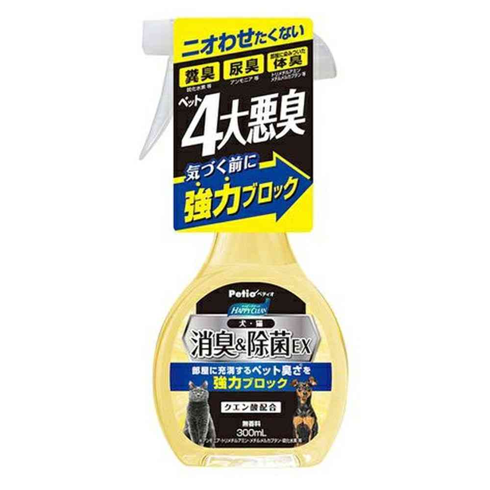 ペティオ 犬・猫ペット 消臭&除菌EX 300ml