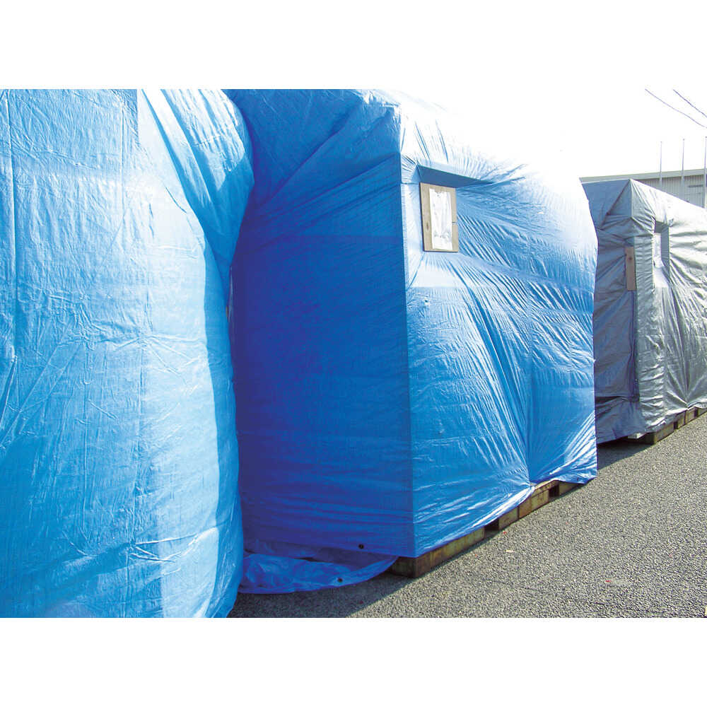 #3000ブルーシート大畳み 2.7m×3.6m (15枚入)【直送品】 返品・キャンセル・他商品と同時購入は不可 - Image 4