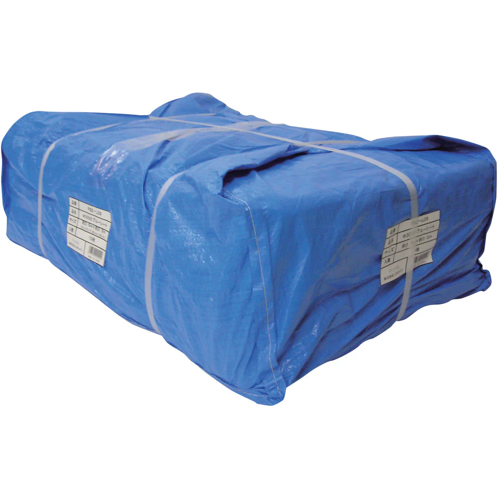 ＃3000ブルーシート大畳み 3.6m×3.6m （10枚入）【直送品】 返品・キャンセル・他商品と同時購入は不可