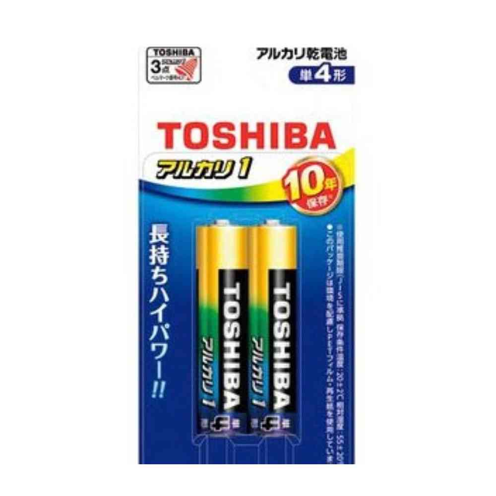 トウシバ TOSHIBA アルカリ1 単4形2P LR03AN2BP