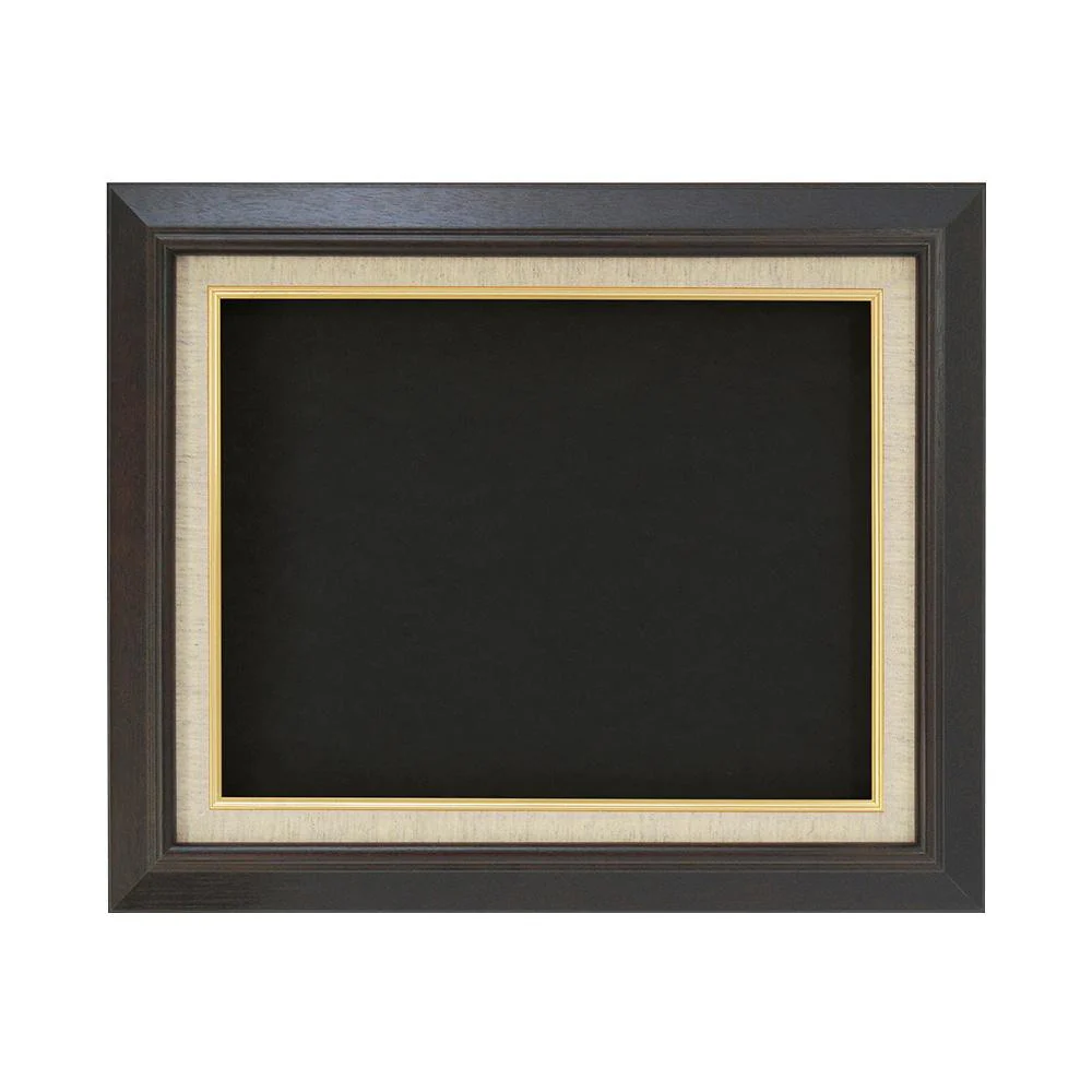 油縁(油絵額) KL-02 F6 ブラウン 【直送品】 返品・キャンセル・他商品と同時購入は不可