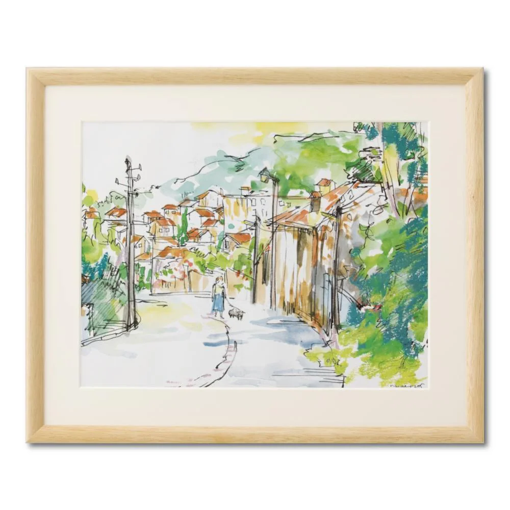スケッチ額 パルク F6 ナチュラル 33H00300608 【直送品】 返品・キャンセル・他商品と同時購入は不可