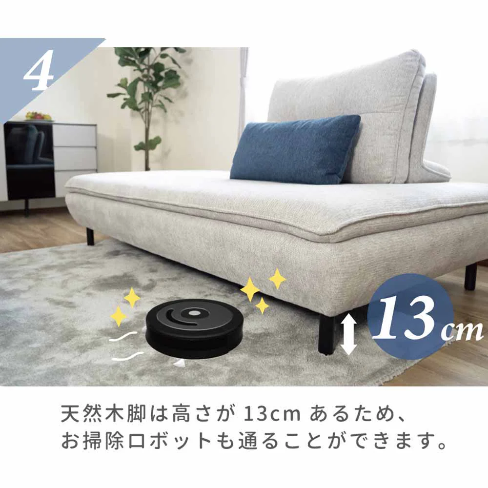 ソファ Isra 3P+背x2 BL、GY/BL 設置付 【直送品】 返品・キャンセル・他商品と同時購入は不可 - Image 7