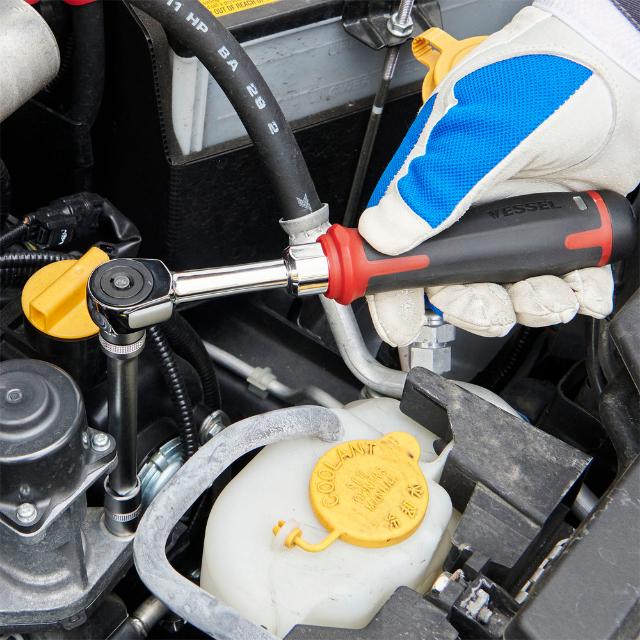 400ER31M VESSEL 電動スリムラチェットセット 【直送品】 返品・キャンセル・他商品と同時購入は不可 - Image 6