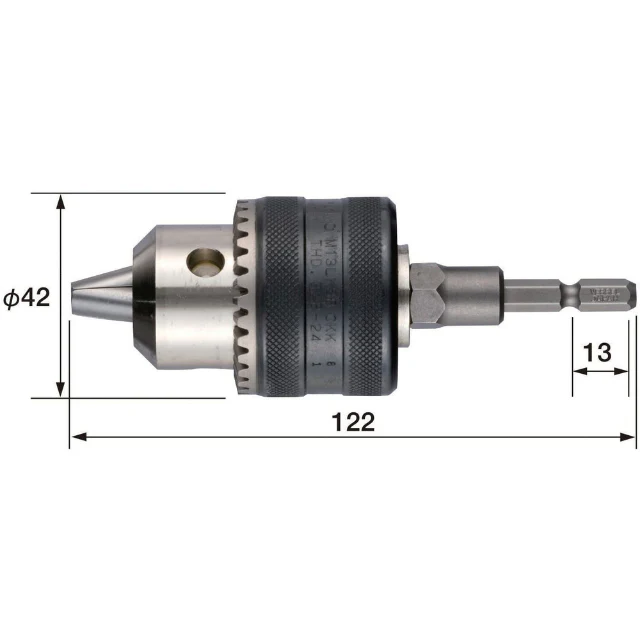 VESSELドリルチャックキー付タイプNo.BH-23（口径1.5～13） 【直送品】 返品・キャンセル・他商品と同時購入は不可 - Image 4