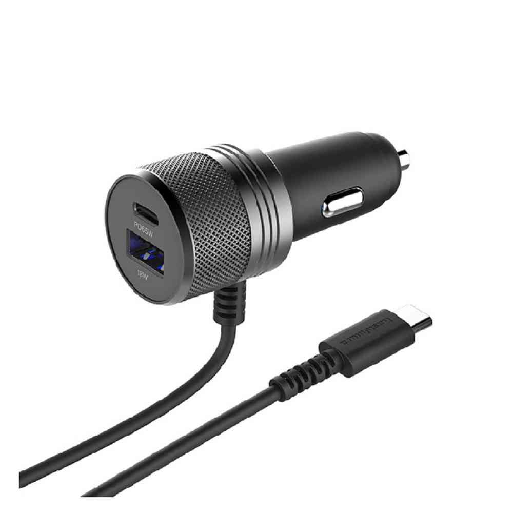 カシムラ DC充電器 PD65W+USB2ポート DC077