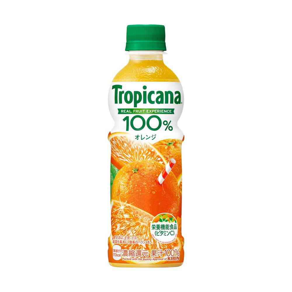 ◆キリン トロピカーナ 100% オレンジ 330ml