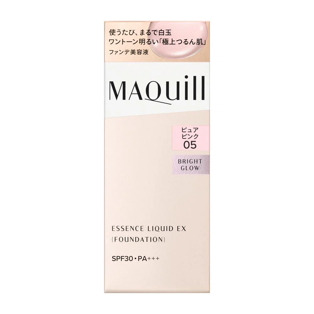 資生堂 マキアージュ エッセンスリキッド EX ブライトグロウ ピュアピンク05 24mL