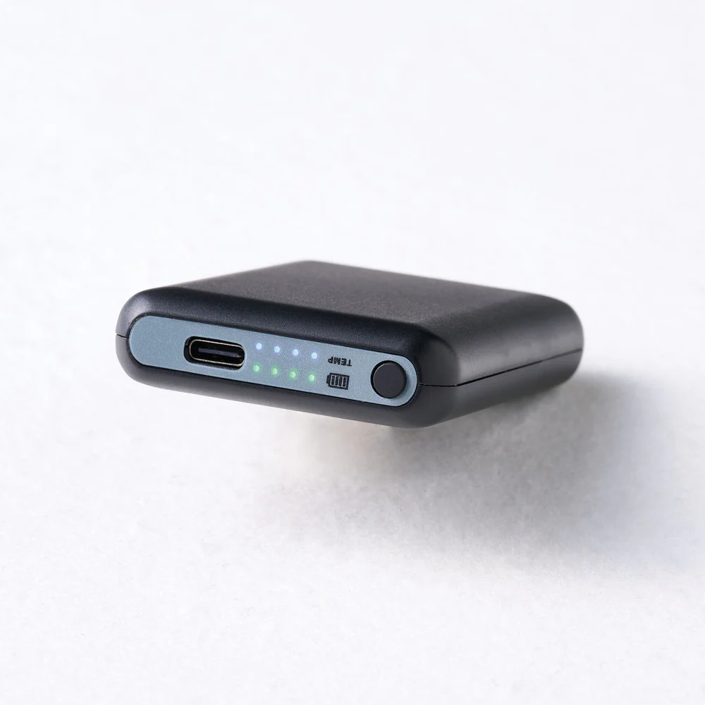 Atackbaseヒートオープンソックスバッテリー(PSEマーク付)セットブラック 【直送品】 返品・キャンセル・他商品と同時購入は不可 - Image 2