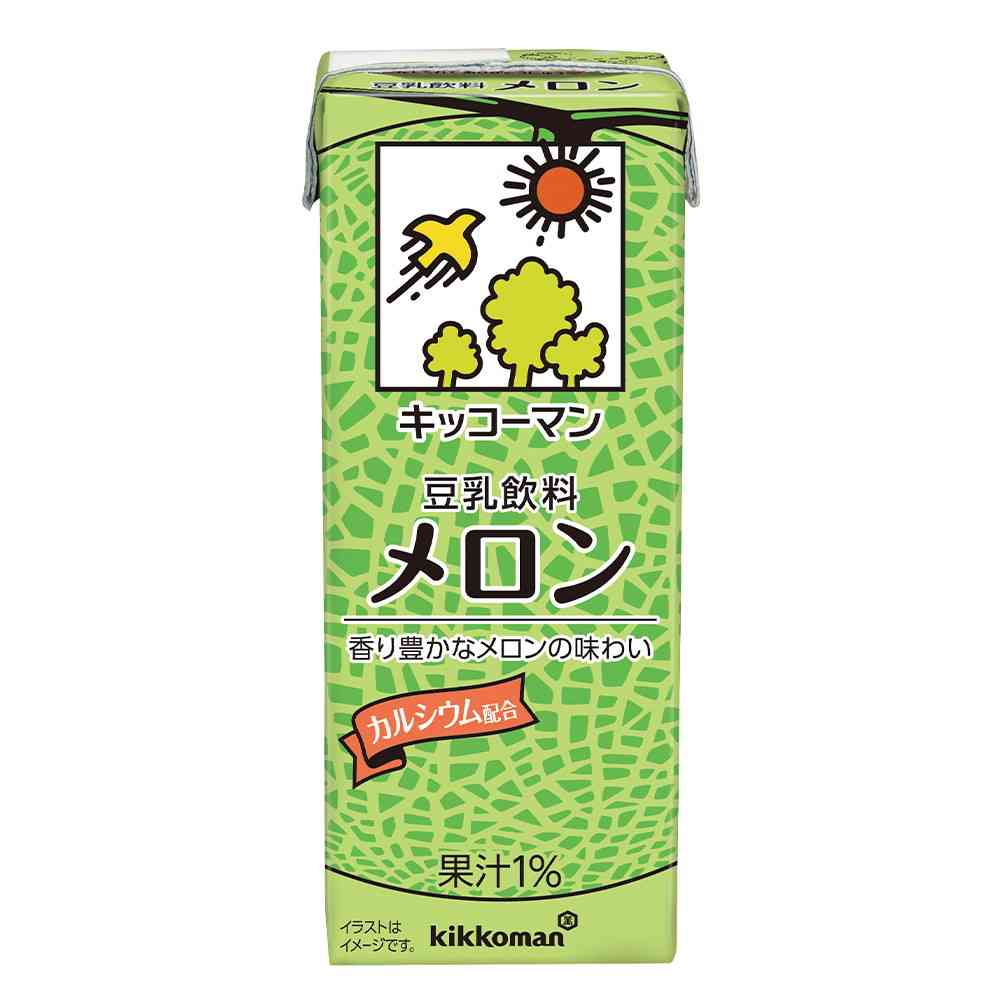 ◆キッコーマン 豆乳飲料 メロン 200ml