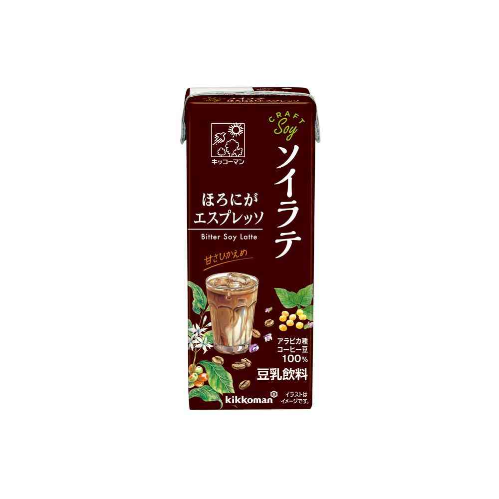 ◆キッコーマン ソイラテ ほろにがエスプレッソ 200ml - Image 3