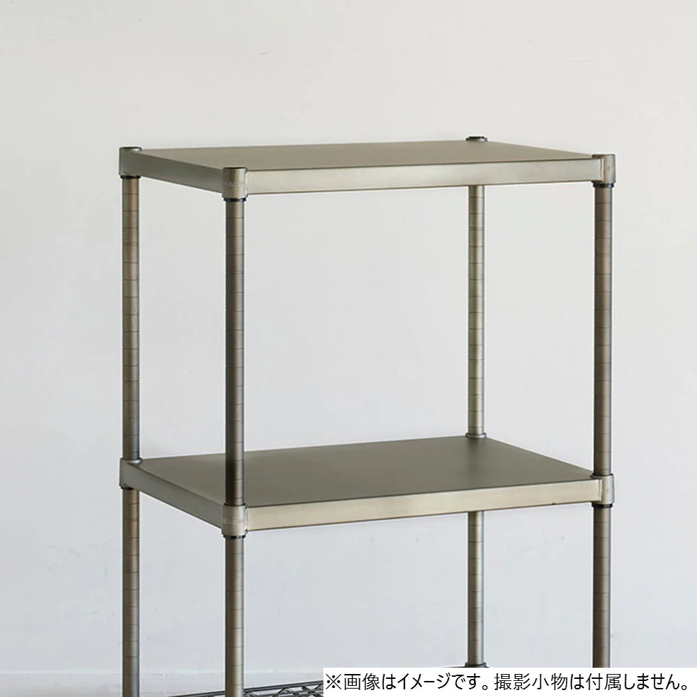 エレクター ベーシックシリーズ ヴィンテージエディション ソリッドシェルフW900xD450mm シルバー B1836VSLD1 - Image 7