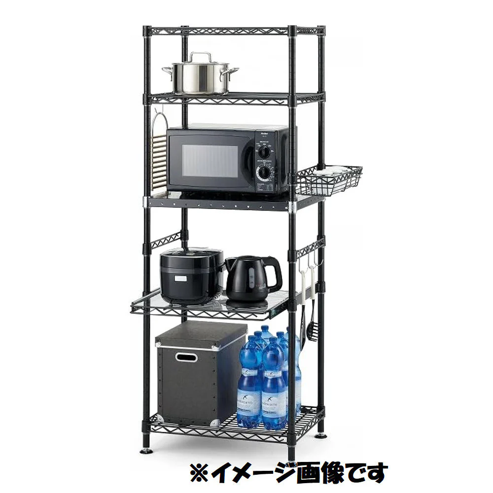 エレクター ベーシックシリーズ ハンガーレール 450mm用 ホワイト (2本入) BA118W - Image 4