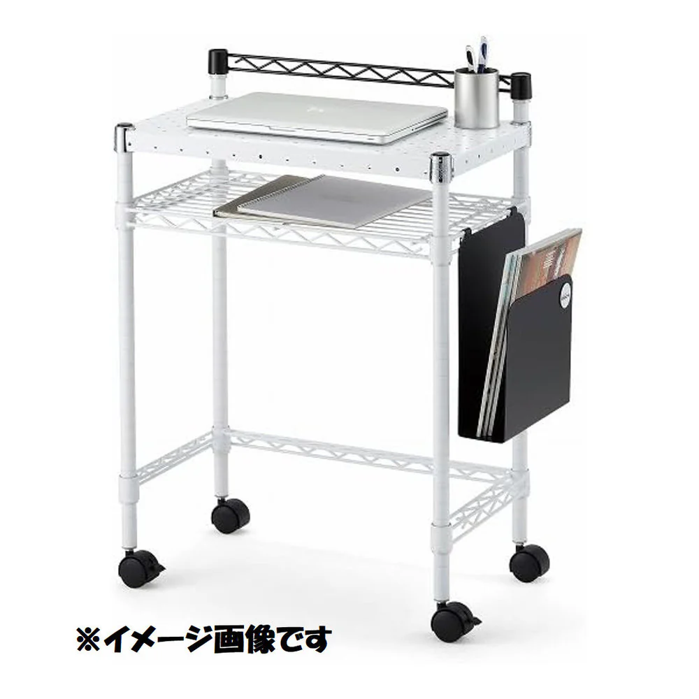 エレクター ベーシックシリーズ ハンガーレール 600mm用 ホワイト BA124W - Image 4