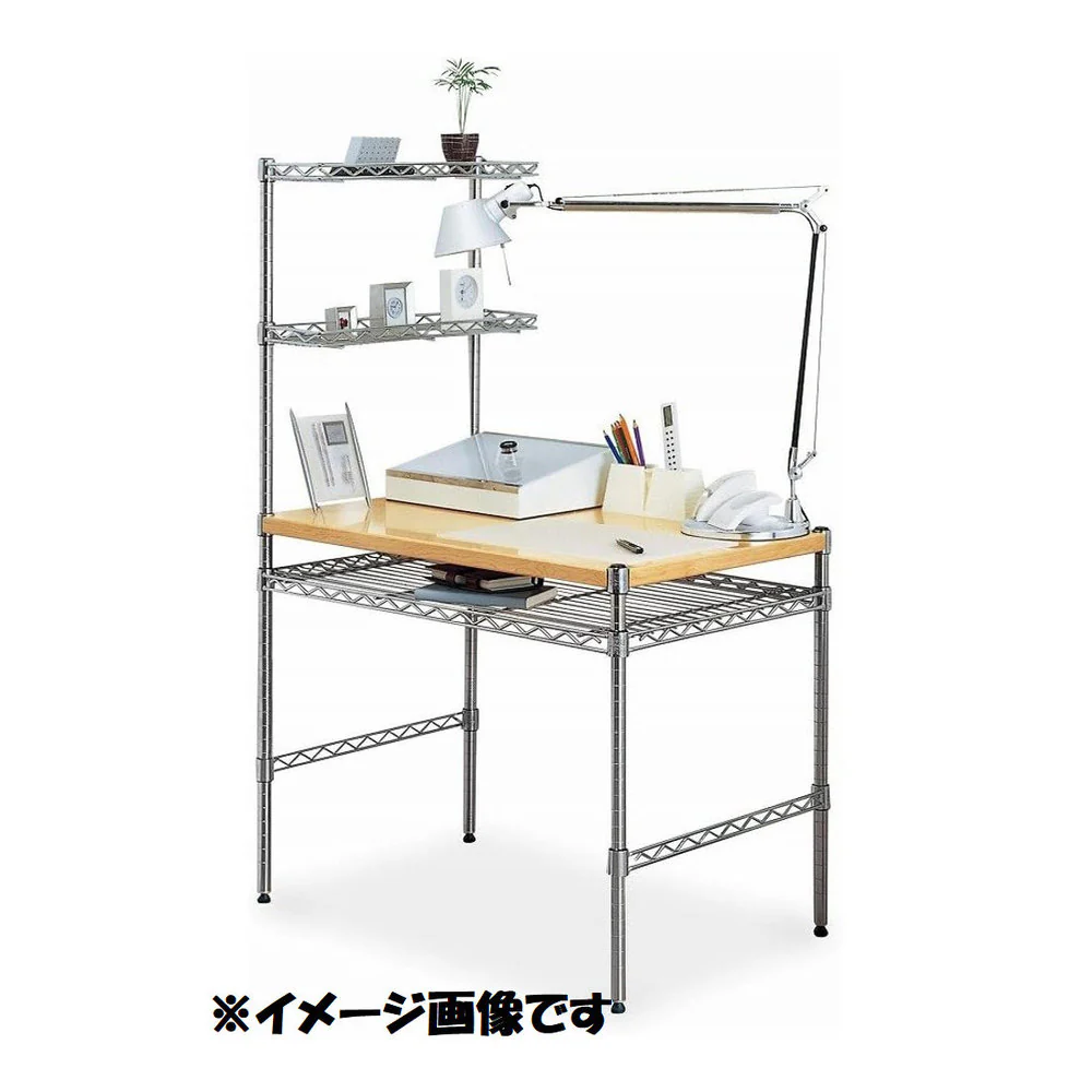 エレクター ベーシックシリーズ ハンガーレール 450mm用 クローム (2本入) BA118C - Image 4