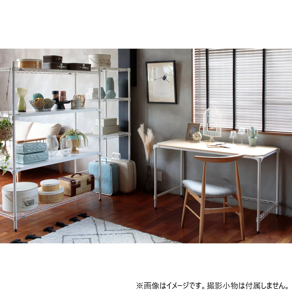 エレクター ベーシックシリーズ 3方クロスバー W750xD450mm ホワイト B1830TWW - Image 5