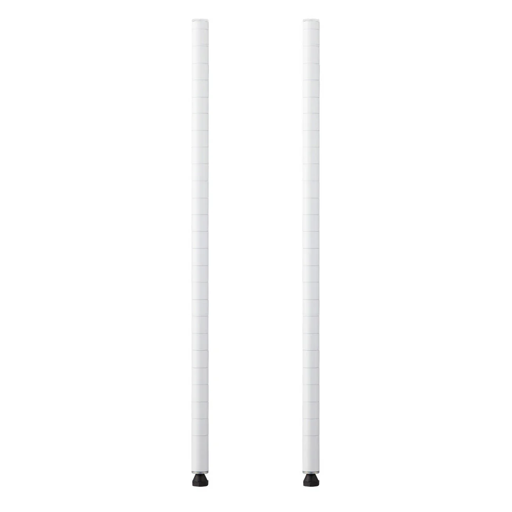 エレクター ベーシックシリーズ ポール 730mm ホワイト B29PW2 2本入