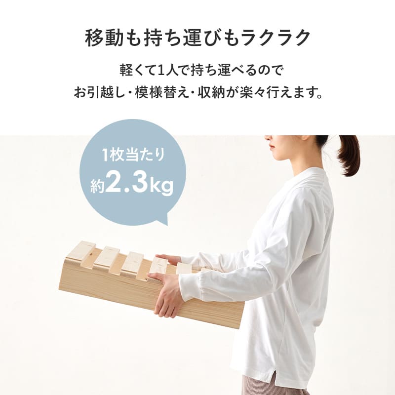 セミダブル パレットベッド WB-7720SD 【直送品】 返品・キャンセル・他商品と同時購入は不可 - Image 7