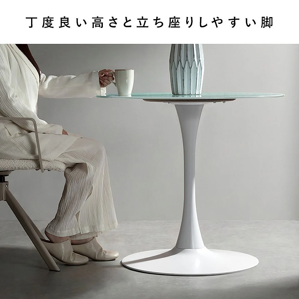 ダイニングテーブル リヴェル DNT-8082 ブラック 組立必要 【直送品】 返品・キャンセル・他商品と同時購入は不可 - Image 10