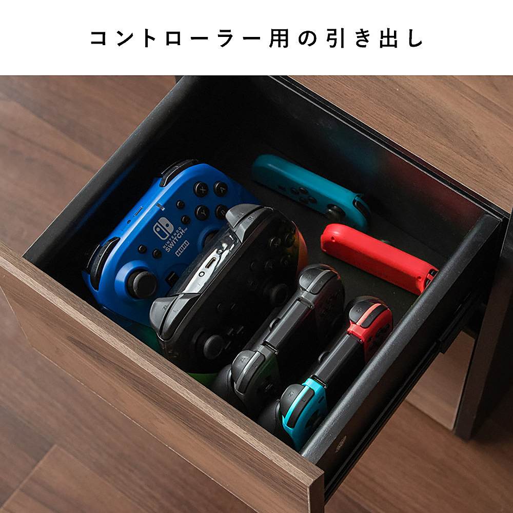 ゲーム機ワゴン レガボ GRK-008R ホワイト 組立必要 【直送品】 返品・キャンセル・他商品と同時購入は不可 - Image 7