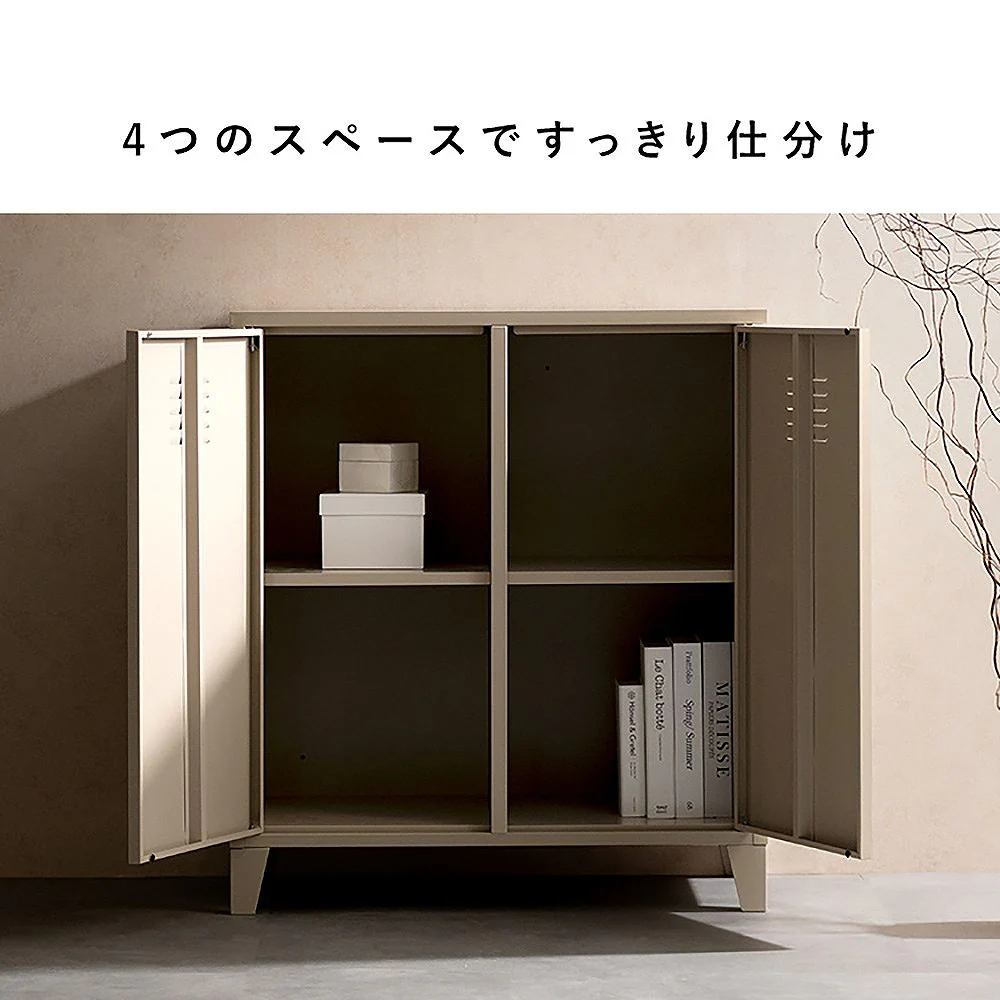 ロッカー ムーン LC-900 コーラルピンク 組立必要【直送品】 返品・キャンセル・他商品と同時購入は不可 - Image 8
