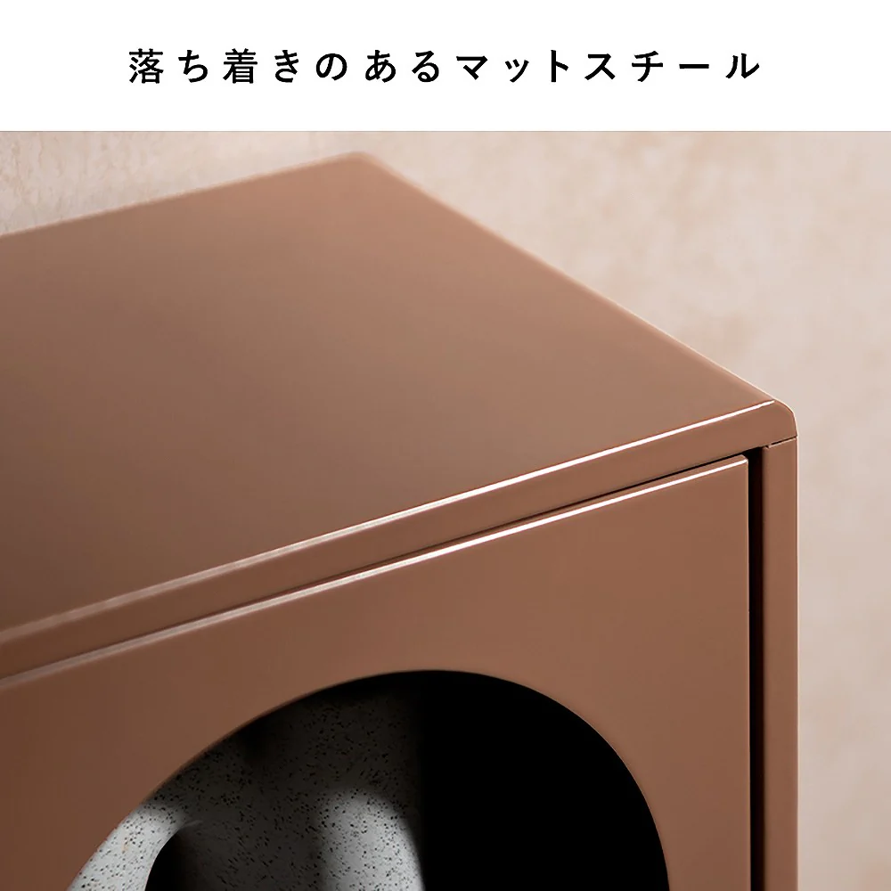 ディスプレイケース ムーン DSP-470 コーラルピンク 組立必要【直送品】 返品・キャンセル・他商品と同時購入は不可 - Image 6