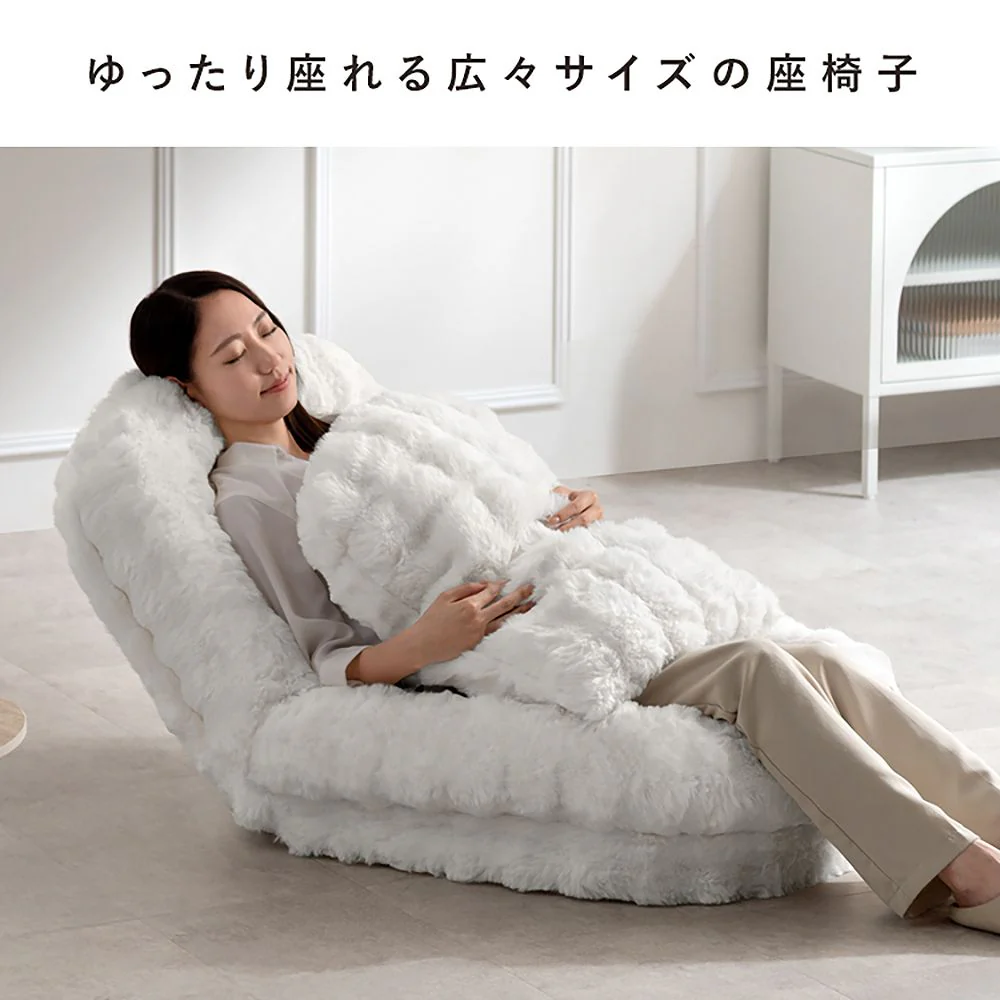 ふわとろソファベッド フール SF-1300 グレー 【直送品】 返品・キャンセル・他商品と同時購入は不可 - Image 4