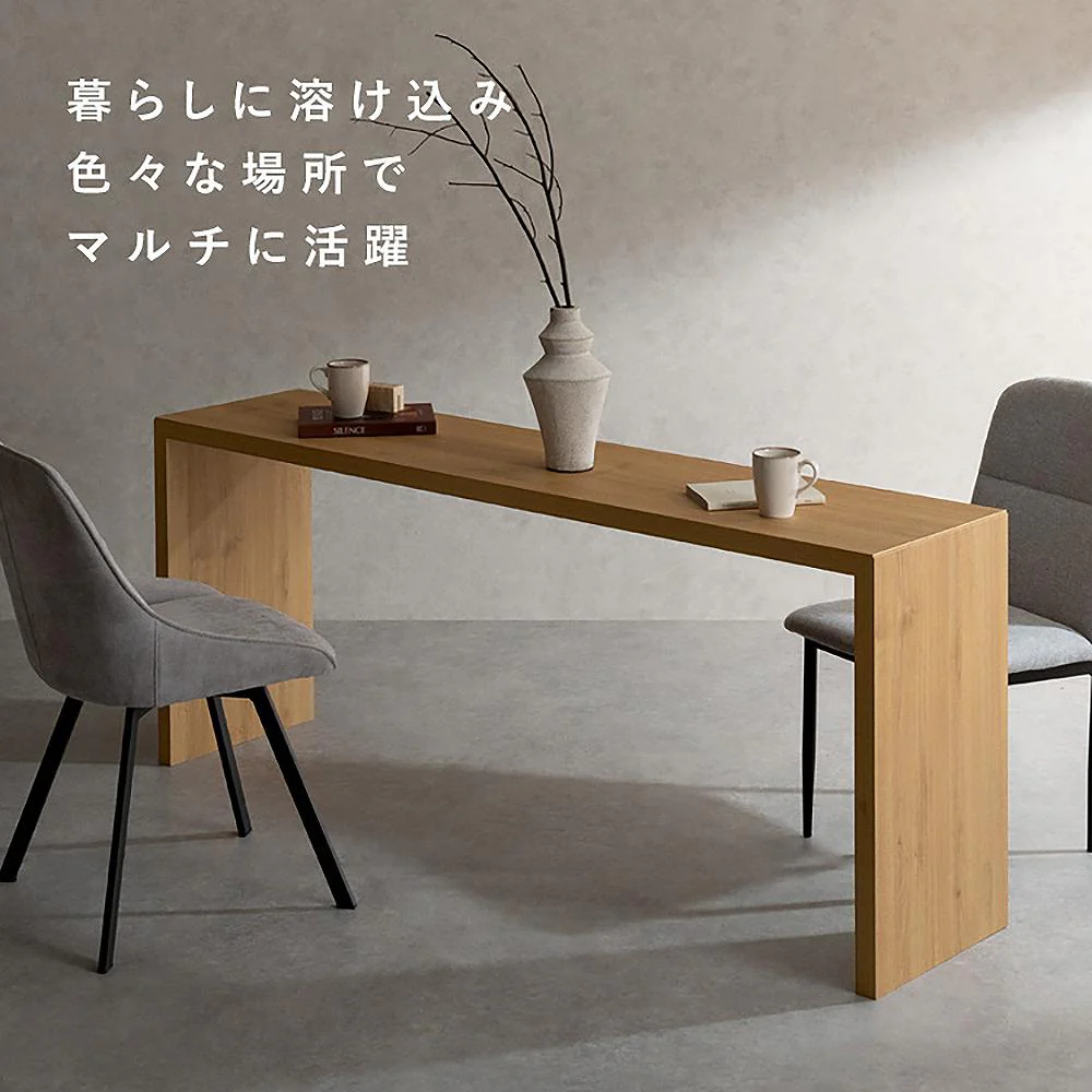 シンプルデスク ビサージュ ネオ DT-1007 ホワイト 組立必要 【直送品】 返品・キャンセル・他商品と同時購入は不可 - Image 3