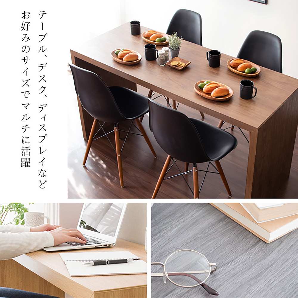 シンプルデスク ビサージュネオ DT-1004R ブラック 組立必要【直送品】 返品・キャンセル・他商品と同時購入は不可 - Image 4