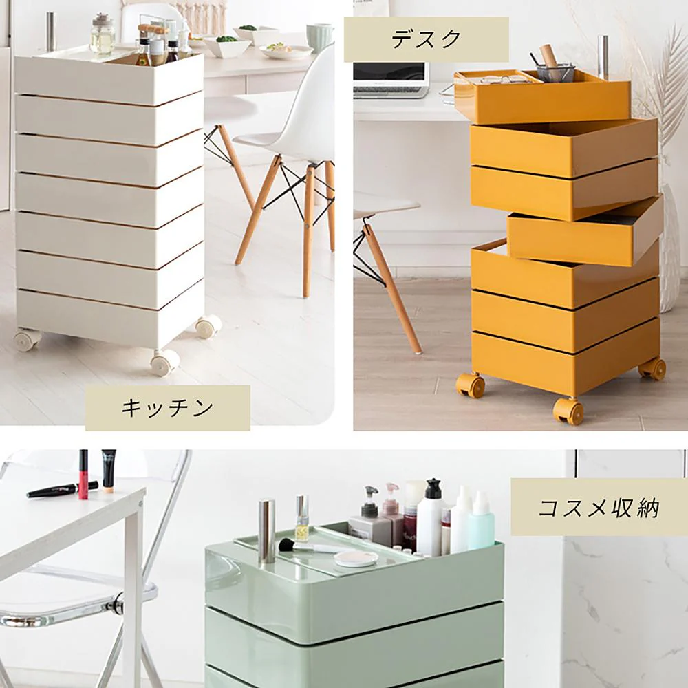 マルチワゴン プルーナ WG-H002 WH 【直送品】 返品・キャンセル・他商品と同時購入は不可 - Image 8
