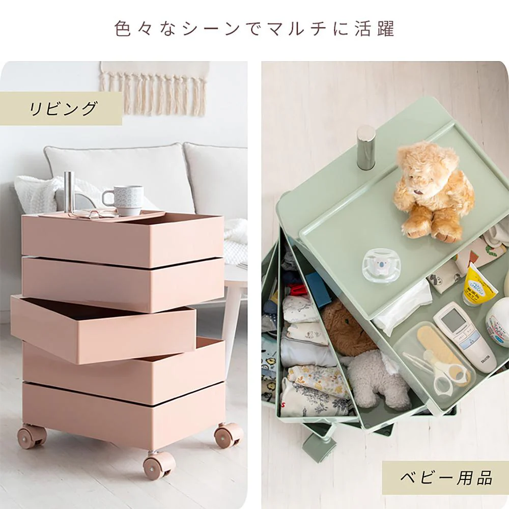 マルチワゴン プルーナ WG-H001 WH 【直送品】 返品・キャンセル・他商品と同時購入は不可 - Image 7