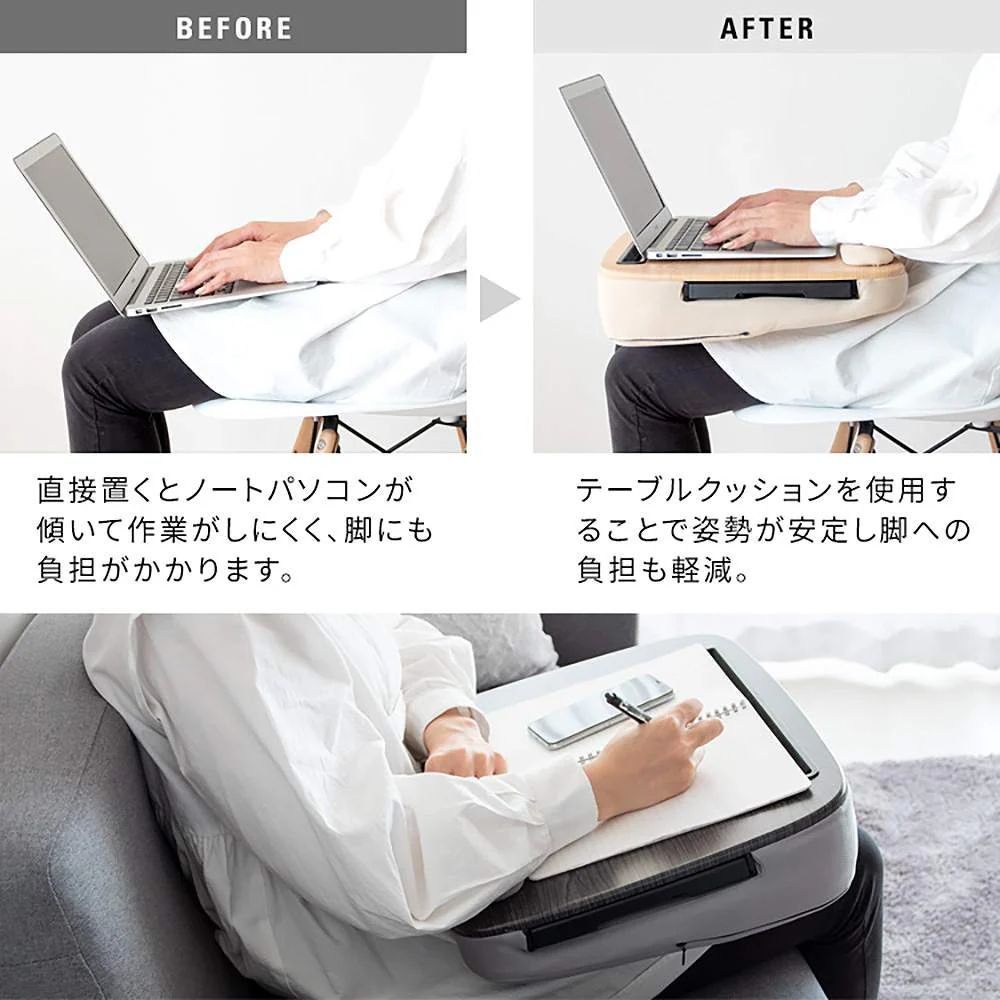 テーブルクッション Praco(プラコ)CN-80T GY 【直送品】 返品・キャンセル・他商品と同時購入は不可 - Image 5