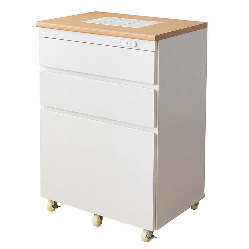 キッチンカウンター Semplice KC-206  組立必要【直送品】 返品・キャンセル・他商品と同時購入は不可