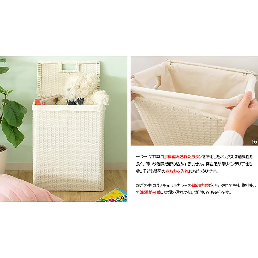 ランドリーボックス ディアリオ RB-380 IV【直送品】 返品・キャンセル・他商品と同時購入は不可 - Image 4