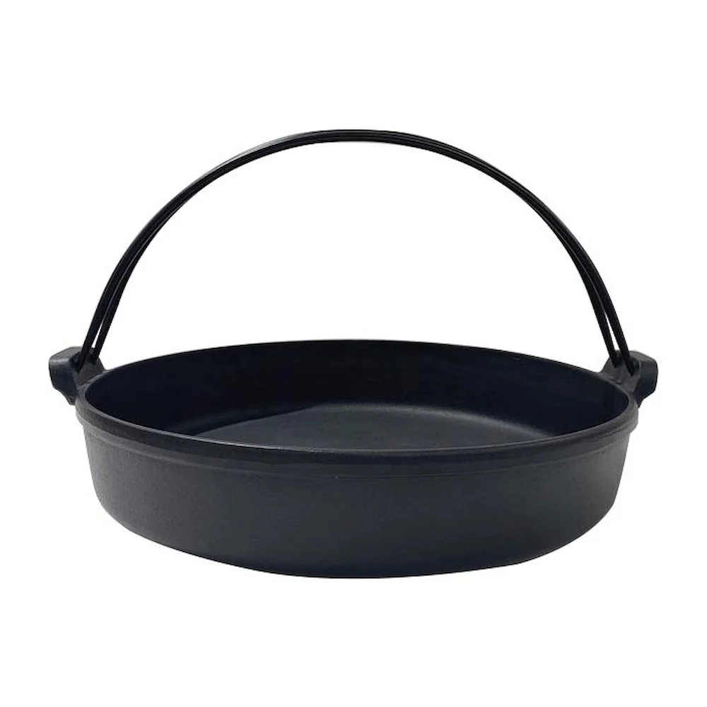 南部鉄器 すき焼き鍋 南部ツル付26 20039 【直送品】 返品・キャンセル・他商品と同時購入は不可