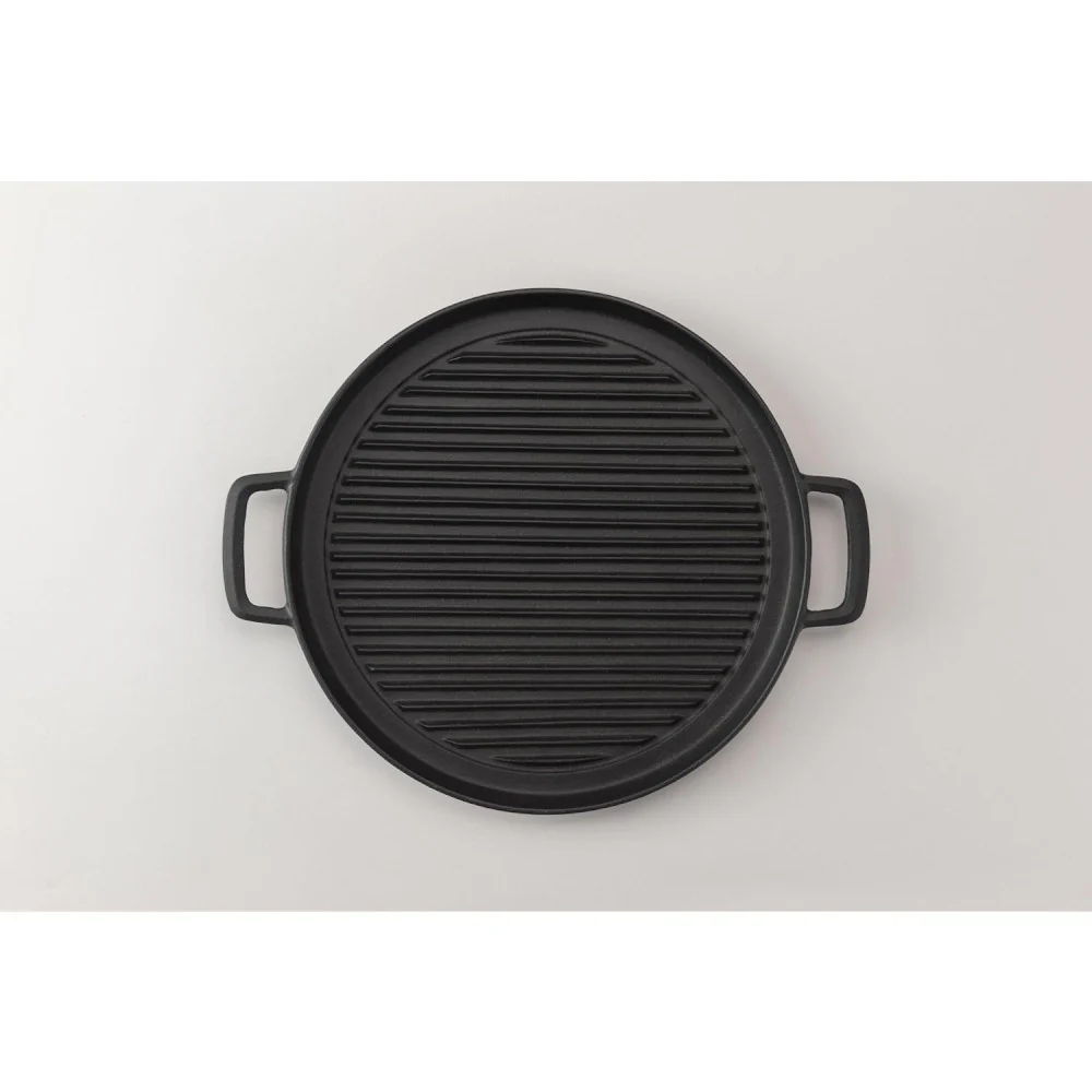 南部鉄器 グリルパン丸29cm 23051 【直送品】 返品・キャンセル・他商品と同時購入は不可 - Image 2