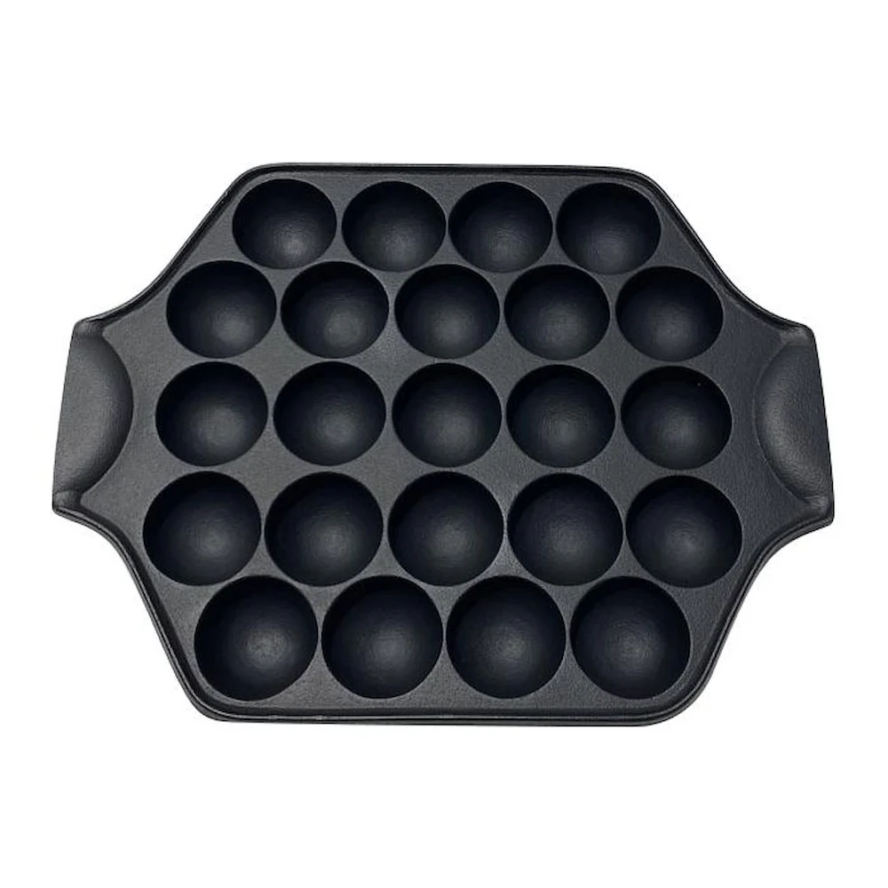 南部鉄器 たこ焼23穴 IH対応 24025 【直送品】 返品・キャンセル・他商品と同時購入は不可