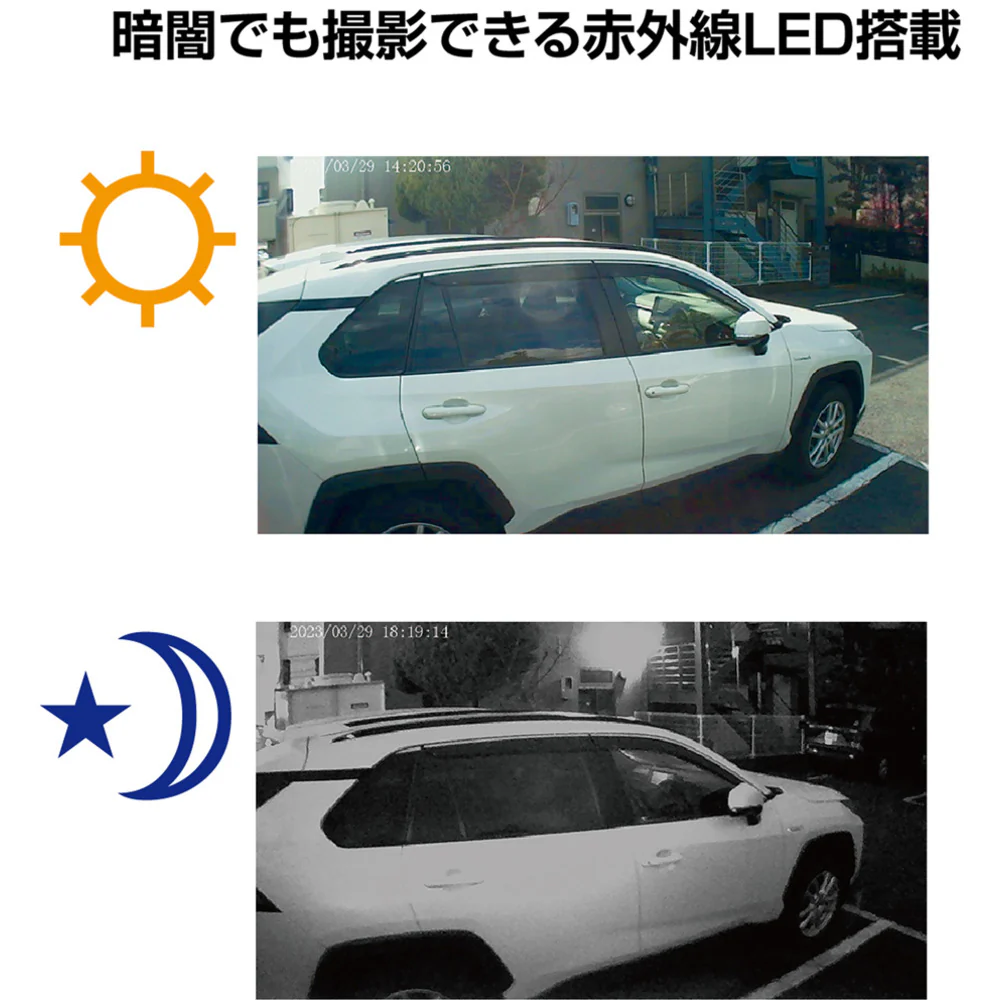 液晶画面付・防雨型 センサーカメラ2500 SD2500 【直送品】 返品・キャンセル・他商品と同時購入は不可 - Image 3