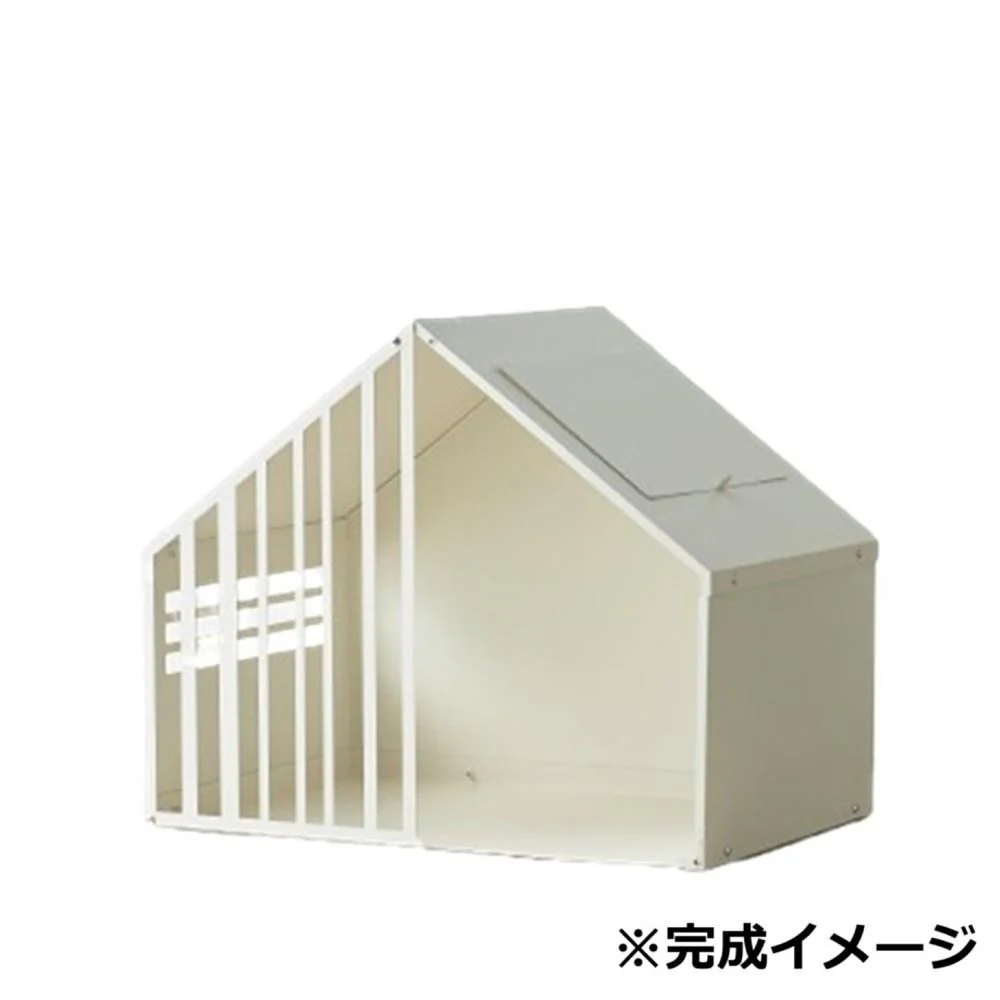 ペットハウス L ミルク S24-0553 【直送品】 返品・キャンセル・他商品と同時購入は不可