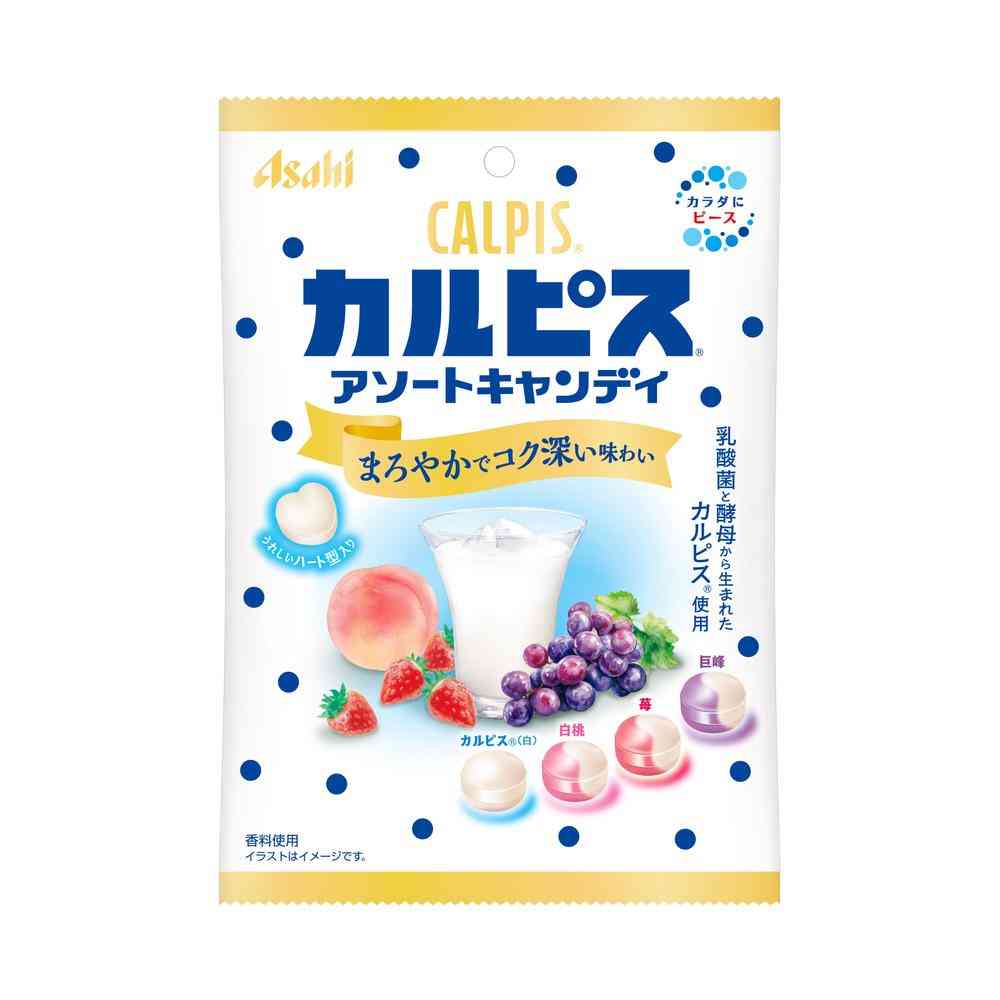 ◆アサヒ食品 カルピス アソート キャンディ 105g